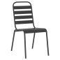 vidaXL Set da Pranzo da Giardino 7 pz in Acciaio Antracite vidaXL Set da Pranzo da Giardino 7 pz in Acciaio Antracite