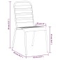 vidaXL Set da Pranzo da Giardino 7 pz in Acciaio Antracite vidaXL Set da Pranzo da Giardino 7 pz in Acciaio Antracite