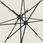 Ombrellone a Sbalzo con Doppia Copertura 250x250 cm Sabbia Ombrellone a Sbalzo con Doppia Copertura 250x250 cm Sabbia