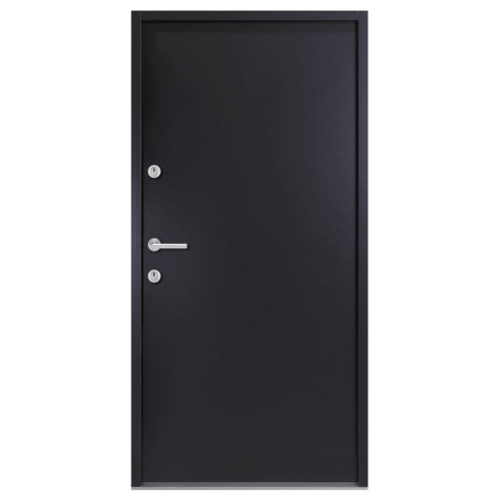 Porta Ingresso Antracite 100x200 cm in Alluminio