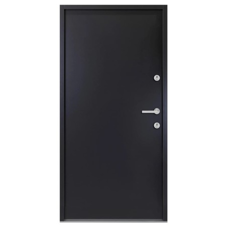 Porta Ingresso Antracite 110x207,5 cm in Alluminio