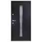 vidaXL Porta Ingresso Antracite 100x200 cm in Alluminio