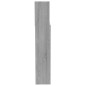 Testiera con Contenitore Grigio Sonoma 200x19x103,5 cm Testiera con Contenitore Grigio Sonoma 200x19x103,5 cm