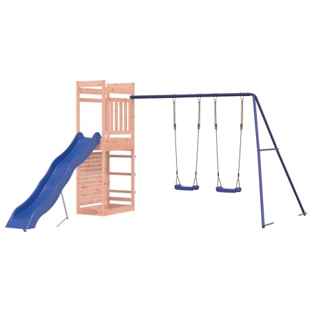 Set da Gioco da Esterno in Legno Massello di Douglas