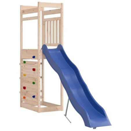 Set da Gioco da Esterno in Legno Massello di Pino