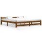 Giroletto Marrone Miele in Legno Massello di Pino 200x200 cm Giroletto Marrone Miele in Legno Massello di Pino 200x200 cm
