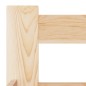 vidaXL Giroletto senza Materasso 90x200 cm in Legno Massello di Pino