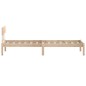 Giroletto Legno Massello di Pino 75x190 cm UK Small Single Giroletto Legno Massello di Pino 75x190 cm UK Small Single