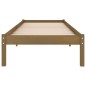 Giroletto in Legno Massello Miele 75x190 cm 2FT6 Small Single Giroletto in Legno Massello Miele 75x190 cm 2FT6 Small Single