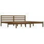 Giroletto Legno Massello Pino 180x200 cm Miele 6FT Super King