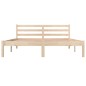Giroletto in Legno Massello di Pino 150x200 cm 5FT King Size Giroletto in Legno Massello di Pino 150x200 cm 5FT King Size