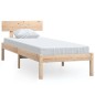 Giroletto in Legno Massello di Pino 90x190 cm UK Single
