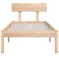 Giroletto in Legno Massello di Pino 90x190 cm UK Single