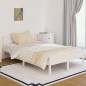 Giroletto in Legno Massello di Pino 120x200 cm Bianco Giroletto in Legno Massello di Pino 120x200 cm Bianco