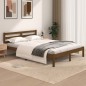 Giroletto Legno Massello Pino 120x190 cm Miele 4FT Small Double