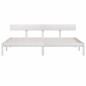 Giroletto Bianco Legno Massello di Pino 180x200cm UK Super King