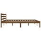 Giroletto Legno Massello di Pino 150x200 cm Miele 5FT King Size Giroletto Legno Massello di Pino 150x200 cm Miele 5FT King Size