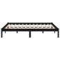 Giroletto Legno Massello Nero 120x190cm 4FT Small Double Giroletto Legno Massello Nero 120x190cm 4FT Small Double