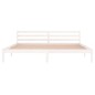 Giroletto in Legno Massello di Pino 200x200 cm Bianco