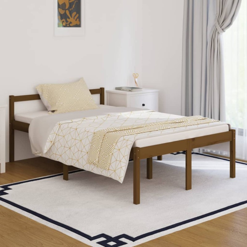 Giroletto Legno Massello Miele 120x190cm 4FT Small Double Giroletto Legno Massello Miele 120x190cm 4FT Small Double