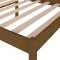 Giroletto Marrone Miele in Legno Massello di Pino 90x200 cm Giroletto Marrone Miele in Legno Massello di Pino 90x200 cm