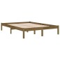 Giroletto Miele in Legno Massello 135x190 cm 4FT6 Double Giroletto Miele in Legno Massello 135x190 cm 4FT6 Double