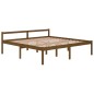 vidaXL Letto per Anziani Ambra 200x200 cm in Legno Massello di Pino vidaXL Letto per Anziani Ambra 200x200 cm in Legno Massello di Pino