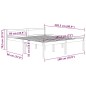 Giroletto Miele Legno Massello di Pino 180x200cm 6FT Super King