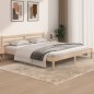 Giroletto in Legno Massello di Pino 180x200 cm 6FT Super King Giroletto in Legno Massello di Pino 180x200 cm 6FT Super King