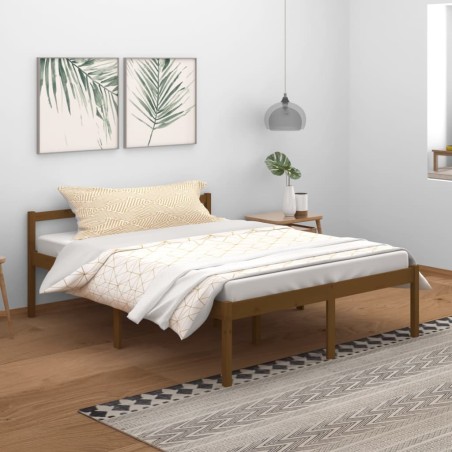Giroletto Miele in Legno Massello di Pino 150x200 cm 5FT King