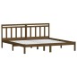 Giroletto Miele in Legno Massello 180x200 cm 6FT Super King Giroletto Miele in Legno Massello 180x200 cm 6FT Super King