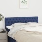 Testiera 2 pz Blu 80 x 7 x 78/88cm in Tessuto Testiera 2 pz Blu 80 x 7 x 78/88cm in Tessuto