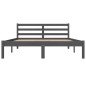 Giroletto Legno Massello Pino 120x190cm Grigio 4FT Small Double Giroletto Legno Massello Pino 120x190cm Grigio 4FT Small Double