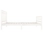 Giroletto Bianco in Legno Massello 90x200 cm Giroletto Bianco in Legno Massello 90x200 cm