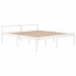 Giroletto Bianco Legno Massello Pino 180x200 cm 6FT Super King Giroletto Bianco Legno Massello Pino 180x200 cm 6FT Super King