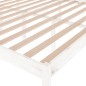 Giroletto Bianco Legno Massello Pino 180x200 cm 6FT Super King Giroletto Bianco Legno Massello Pino 180x200 cm 6FT Super King