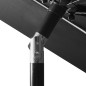 vidaXL Ombrellone a 3 Livelli con Palo in Alluminio Antracite 3 m vidaXL Ombrellone a 3 Livelli con Palo in Alluminio Antracite 3 m
