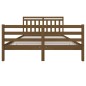 Giroletto Marrone Miele in Legno Massello 160x200 cm Giroletto Marrone Miele in Legno Massello 160x200 cm