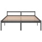 Giroletto Grigio Legno Massello Pino 180x200 cm 6FT Super King Giroletto Grigio Legno Massello Pino 180x200 cm 6FT Super King