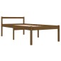 Giroletto Miele in Legno Massello di Pino 90x190 cm 3FT Single Giroletto Miele in Legno Massello di Pino 90x190 cm 3FT Single