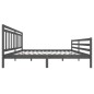 Giroletto Grigio in Legno Massello di Pino 200x200 cm Giroletto Grigio in Legno Massello di Pino 200x200 cm