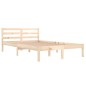 Telaio Letto in Legno Massello di Pino 120x200 cm Telaio Letto in Legno Massello di Pino 120x200 cm