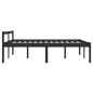 Giroletto Nero in Legno Massello di Pino 140x190 cm Giroletto Nero in Legno Massello di Pino 140x190 cm