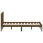Giroletto in Legno Massello Miele 120x190cm 4FT Small Double Giroletto in Legno Massello Miele 120x190cm 4FT Small Double