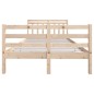 Giroletto in Legno Massello 120x190 cm 4FT Small Double Giroletto in Legno Massello 120x190 cm 4FT Small Double