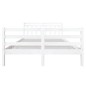 Giroletto Bianco in Legno Massello 140x190 cm Giroletto Bianco in Legno Massello 140x190 cm