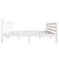 Giroletto Bianco in Legno Massello 140x190 cm Giroletto Bianco in Legno Massello 140x190 cm