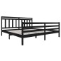Giroletto Nero in Legno Massello 200x200 cm Giroletto Nero in Legno Massello 200x200 cm