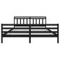 Giroletto Nero in Legno Massello 200x200 cm Giroletto Nero in Legno Massello 200x200 cm
