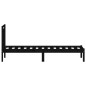 Giroletto Nero Legno Massello 75x190cm UK 2FT6 Small Single Giroletto Nero Legno Massello 75x190cm UK 2FT6 Small Single